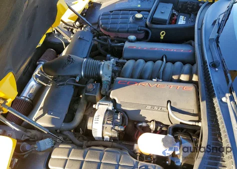 2001 Chevrolet Corvette из США, поврежденный, VIN 1G1YY22G2Y5102554